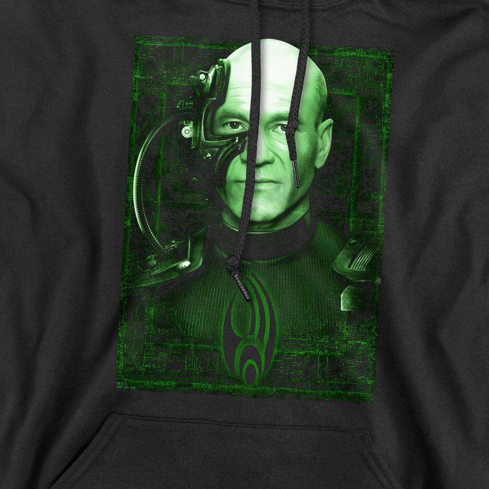 STAR TREK Men's Locutus of Borg Hoodie