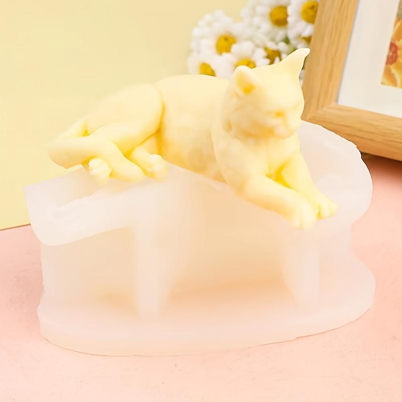 Креативная силиконовая форма для кошки, 1 шт. Сделай сам, ручная работа, фигурка кошки - Художественные ремесла и швейные принадлежности, Формы из смолы для литья ювелирных изделий