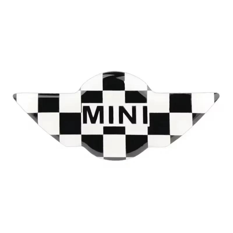 Наклейка-логотип на центр руля автомобиля для Mini Cooper John Cooper Works R50 R52 R53 R55 R56 F54 F55 F56 F60 Декор интерьера