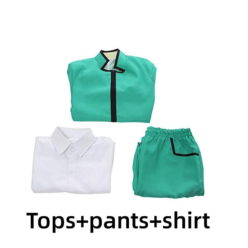 Аниме Saiki Kusuo The Disasterous Life K.-Nan, парики для косплея, униформа, топы, брюки, головные уборы, карнавальные костюмы на Хэллоуин