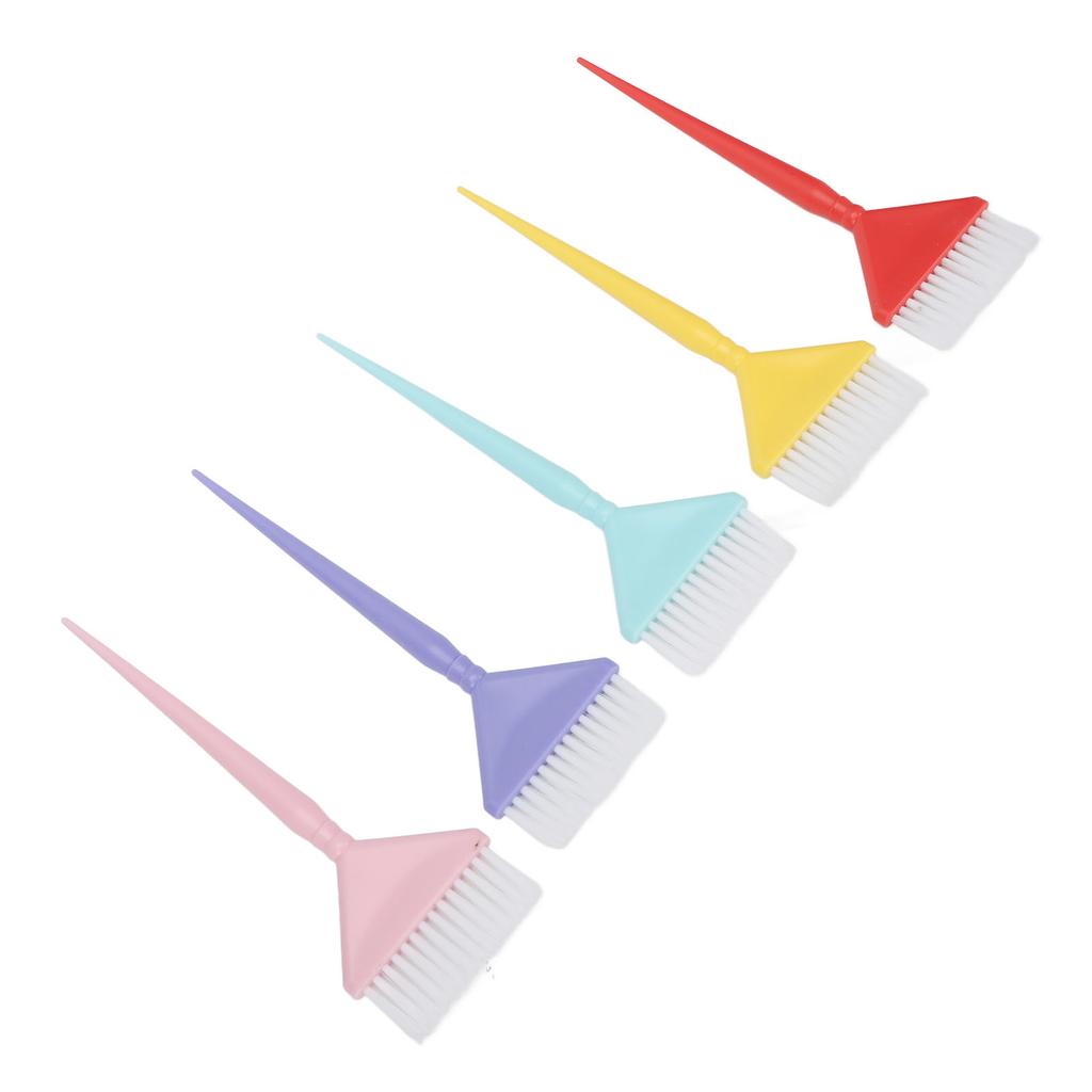 5шт кисть для окрашивания волос матовая ручка мягкая щетина эргономичный инструмент для окрашивания волос для салона дома