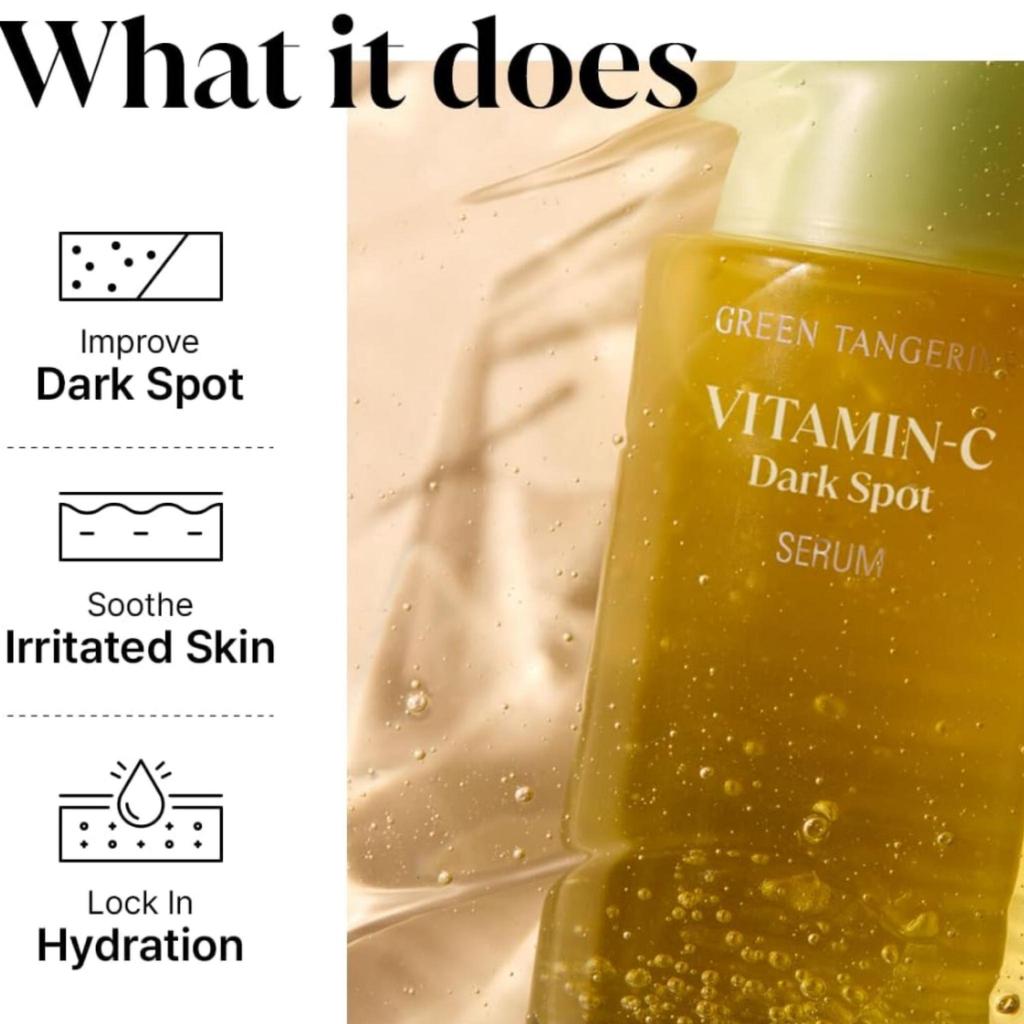 Goodal Green Tangerine Vita C Сыворотка для ухода за темными пятнами 40 мл+Сыворотка для загара 50 мл+Крем 50 мл