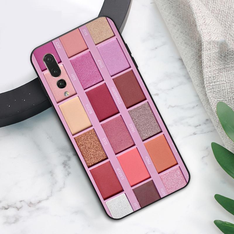 Makeup Eyeshadow Palette Case For Huawei Nova Y73 Y72 Y70 Y90 Y60 Y61 Y91 12s 12i 11i 8i 9 10 SE P40 Lite P60 P30 Pro