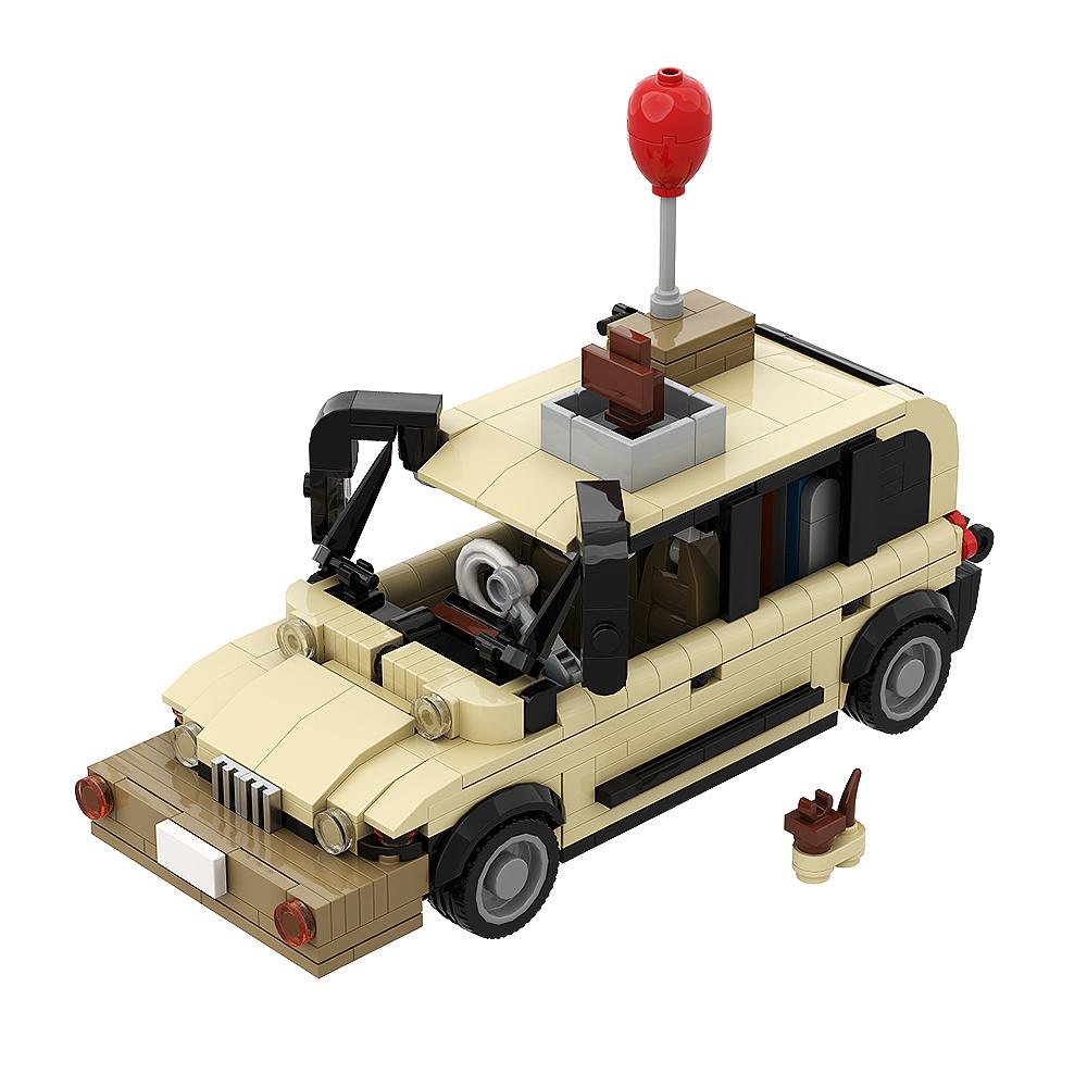 MOC-143567 Ровер Джеймс Модель Городская Дорожная Гонка Строительный Блок