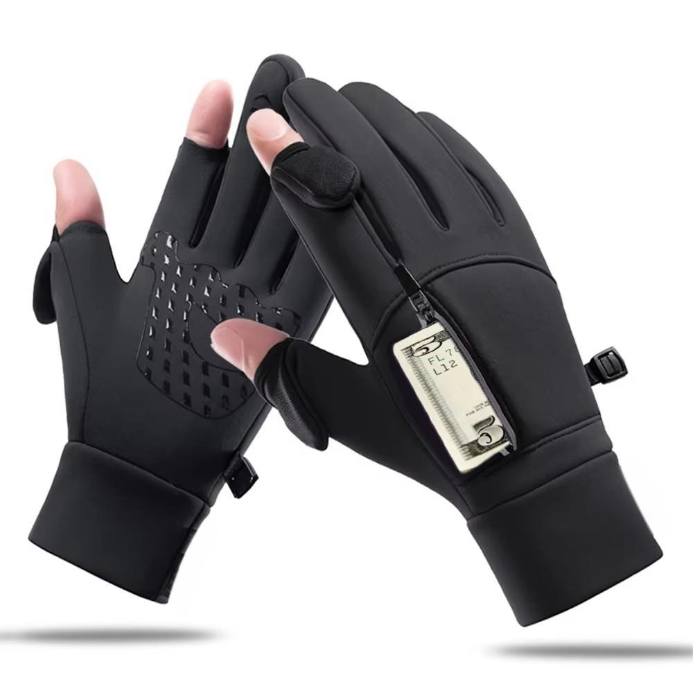 Windproof Cold-proof Gloves Fishing Ski Men Cycling Gloves New Touch Screen Gloves Outdoor Running