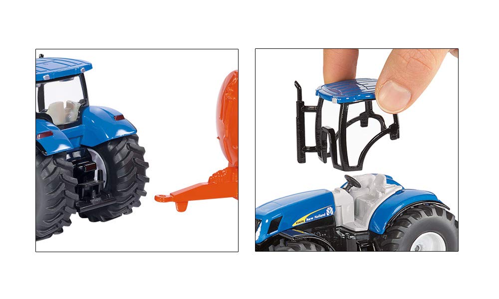 SIKU Масштаб Трактор New Holland с вакуумной цистерной 1/50 (SK1945)