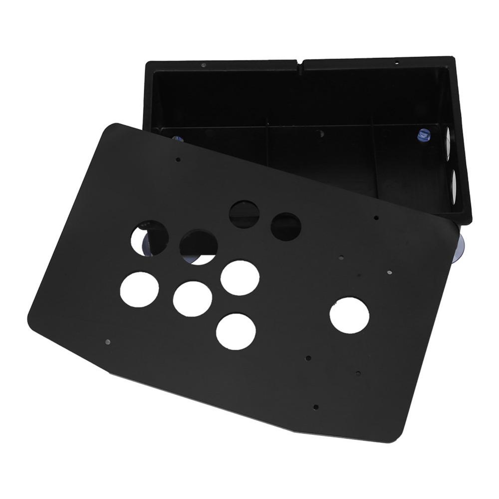 18pcs Acrylic DIY Arcade Controller Case 8-Hole Arcade Cabinet Case Panel Case For Arcade Game