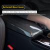 For BMW 3 4 Series F30 F31 F32 F36 3GT 320i 2013- ABS Carbon fiber Car Center Console Armrest Cover Sticker Interior Decorat