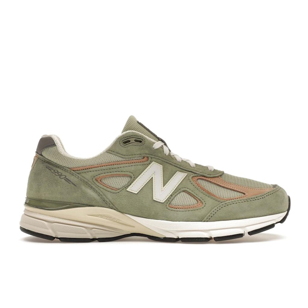 Teddy Santis X New Balance 990v4 Made In USA Olive Incense Unisex Sneakers Green U990GT4