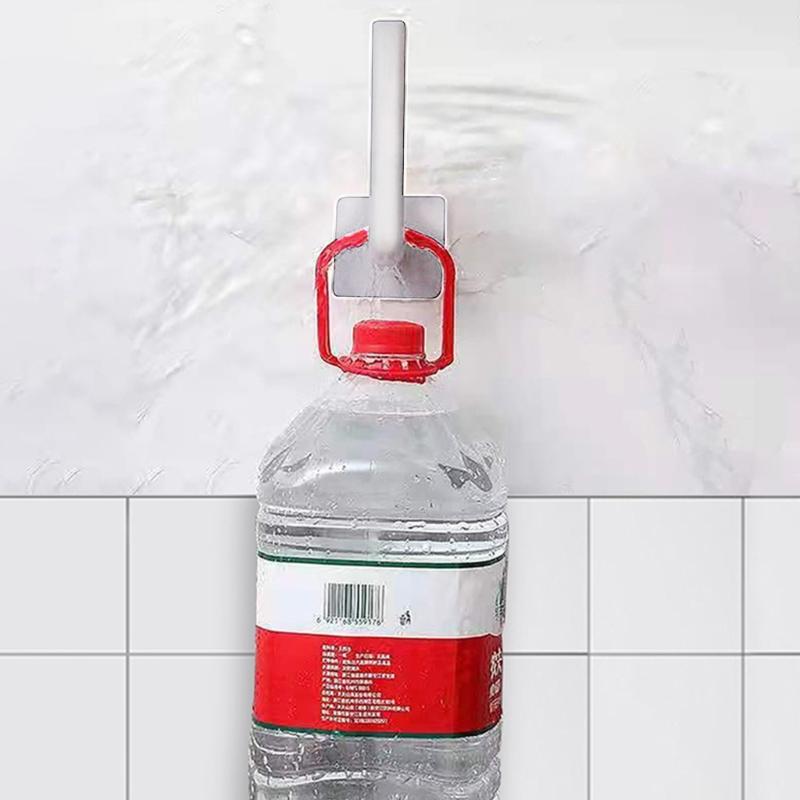 L-образные вешалки для шляп Держатели для бейсбольных кепок Настенный держатель для одежды Самоклеящийся держатель для шляп Аксессуары для ванной комнаты