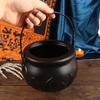 Plastic Halloween Decoration Mist Smoke Fog Skull Jar Party Prop Witch Barrels Halloween Cauldron
