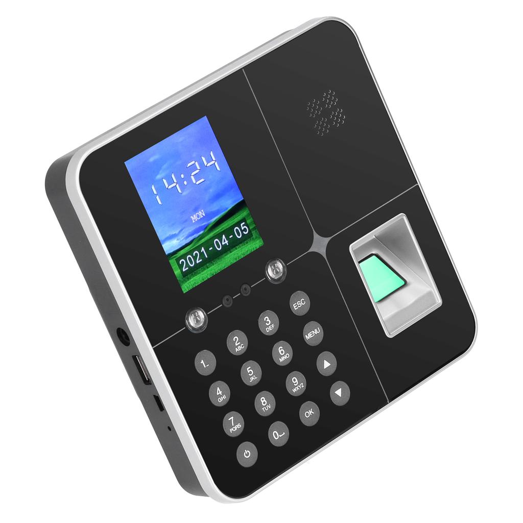 Интеллектуальная машина учета рабочего времени с функцией распознавания отпечатков пальцев и паролей для офисов, заводов, отелей