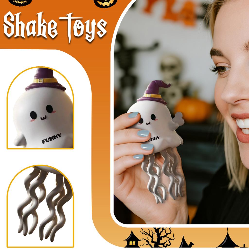 Крутой танцующий кукуруза, тыква, призрак! Стресс на Хэллоуин и Рождество