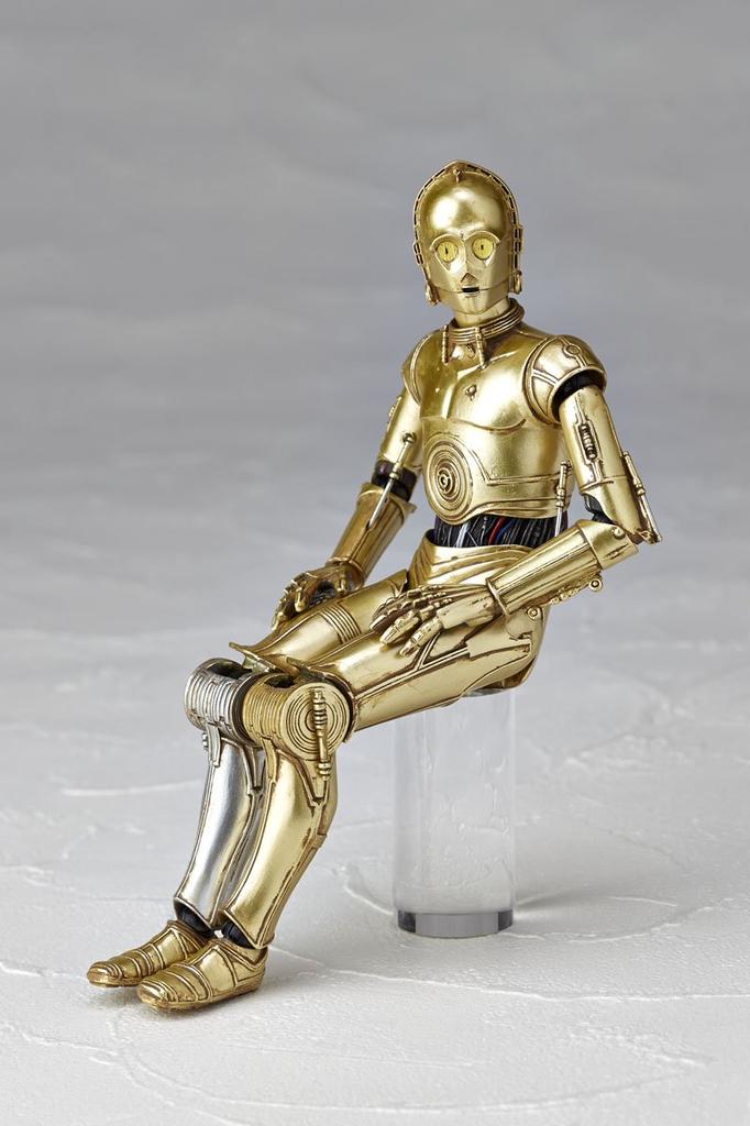 Figure Complex Star Wars Revoltech 155mm Painted Movable Figure C-3PO C-3PO Approx. ABS&PVC