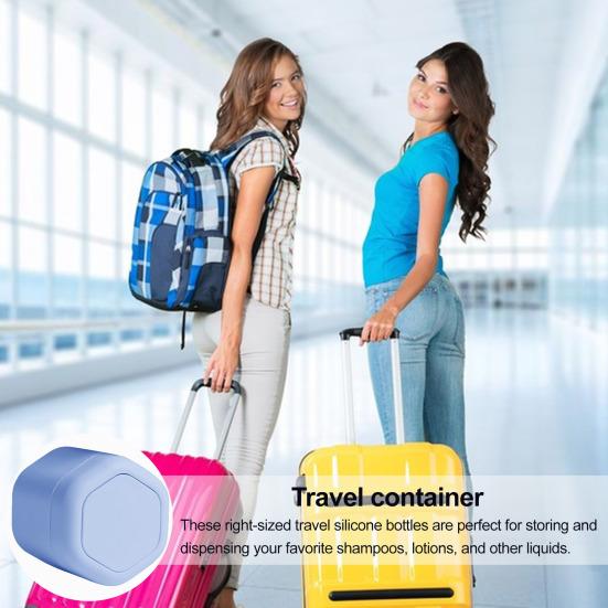 1/3Pcs Portable Travel Container Leak Proof Shampoo Conditioner Shower Gel Magnetic Capsule Empty Storage Box Multi-purpose Cosmetic Refillable Bottle