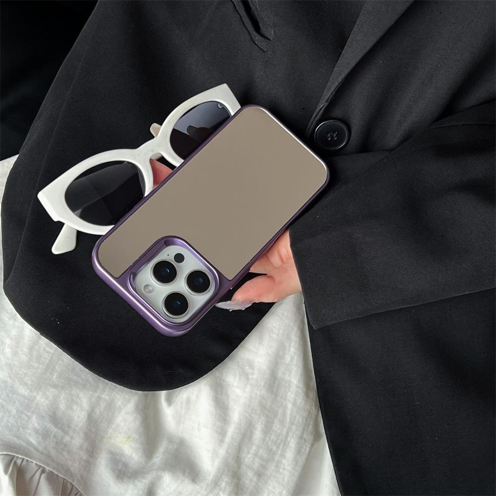 Mirror Make Up Acrylic Phone Case for For Iphone 16 1 14 13 Pro Max 11 12 Ultra Slim Shockproof Thin Cover for For Iphone 16Pro