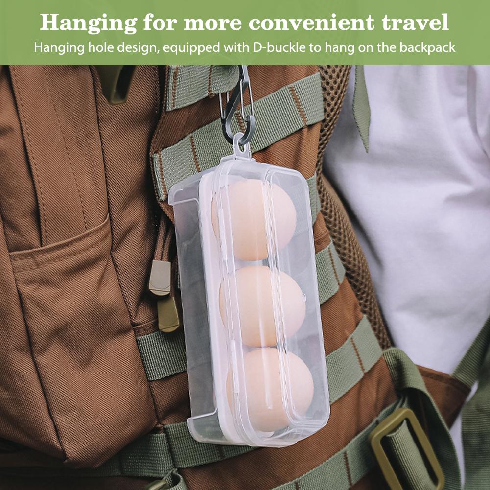 3/4/8 сетчатый держатель для яиц с крышкой, картонная коробка для яиц, штабелируемый пластиковый контейнер для яиц, не содержащий бисфенол-А, переносная тележка для яиц для холодильника