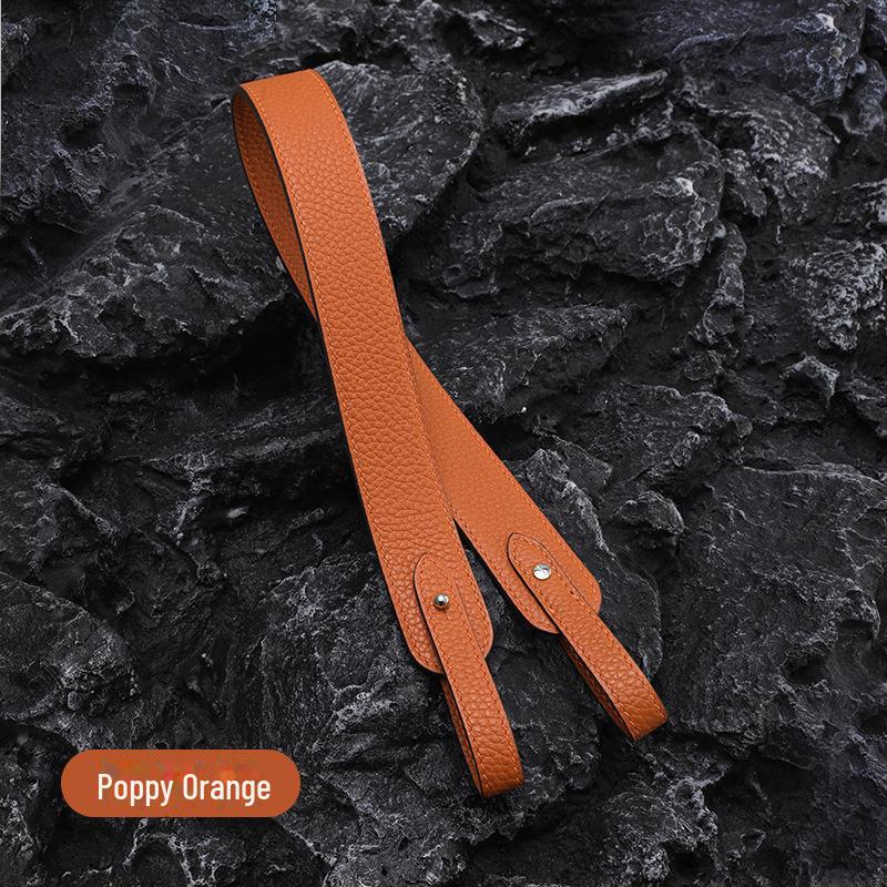 Genuine Leather Cowhide Adjustable Shoulder Strap for Handbags and Belt Bags