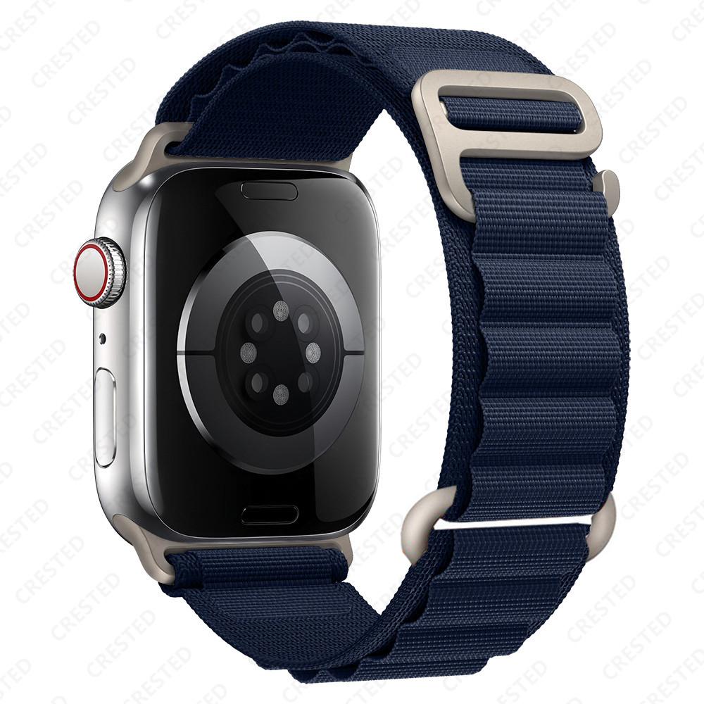 For Apple watch Ultra2 band 49mm 40mm 44mm 45mm 46mm 42mm 41mm Alpine loop Correas bracelet iwatch series 9 7 8 se 3 10 11 Strap