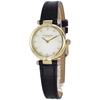 Coach Women's Small Watch, CARY Kelly Leather Watch with Black Leather Strap, 14504014