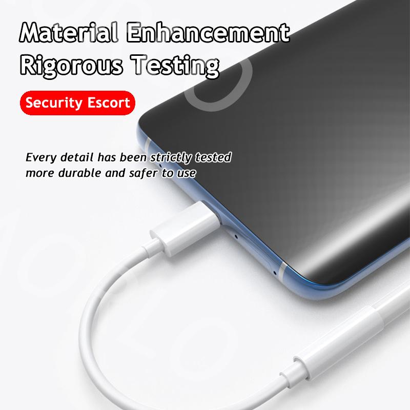 VAORLO Type-C To 3.5MM AUX Adapter Compatible 99% Smartphone Smart Digital Chip For Audio Transmission High Quality Converter Cable