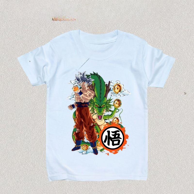 Японская анимация Dragon Ball Ретро Цельная анимационная футболка Лето Новинка Ретро Мода Мужская и Женская Уличная одежда