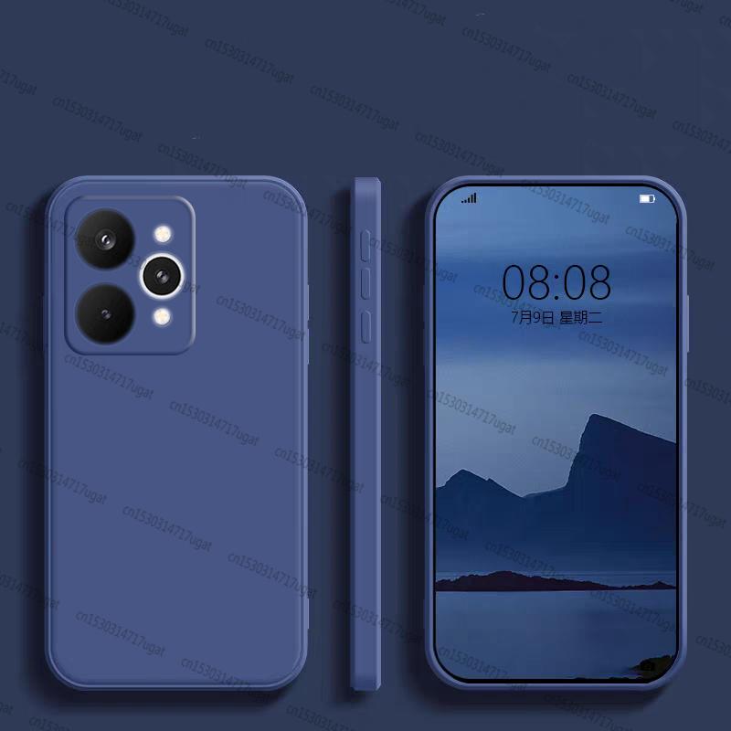 Для Realme 15 Pro Чехол Для Realme 15 Pro Противоударный Мягкий Жидкий Силиконовый Чехол для Телефона Конфетного Цвета Для Чехла Realme 15 Pro