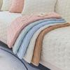 Plush Sofa Cushion Thickened Milk Velvet Little Fresh Sofa Cover Living Room Four-Season Sofa Cushion Simple Modern Non-Slip Mat