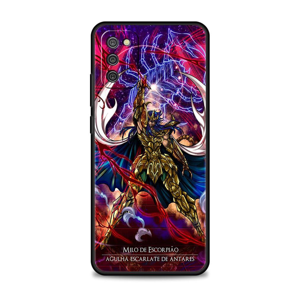 Чехол для телефона Samsung Galaxy A12 A52 A51 A13 A32 A21s A71 A31 A02s A30s A53 A72 A11 A73 Celular Funda Saint Seiya Anime