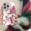 Популярная Аниме Девушка матовый чехол для телефона для iPhone 17 16 15 14 Plus 13 12 11 Pro Max X Xs XR Серебристый Жесткий чехол