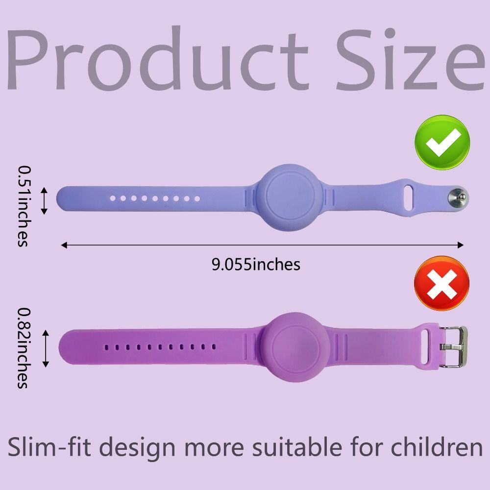 Waterproof Kids Bracelet Case Bracelet Child Wristband New Silicone Strap for Apple Airtag