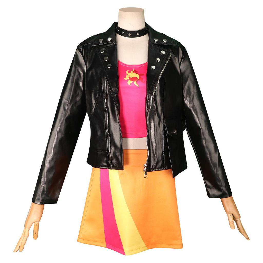 Костюм для косплея Sunset Shimmer My Little Pony - Аниме сценический наряд девушки из Понивилля (Европейский и американский стиль)