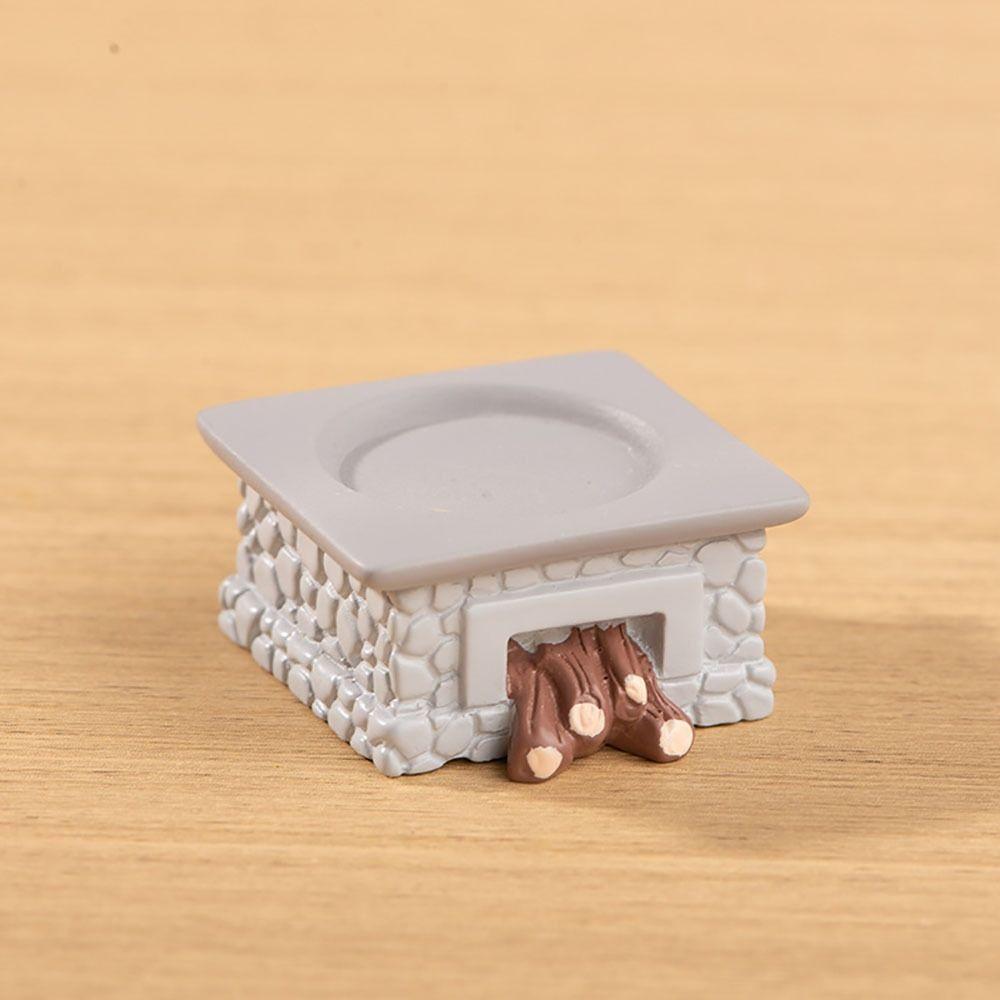 Resin Little Cooking Duck Statue Fairy Garden Desktop Knick-knacks Cartoon Yellow Duck Figurines