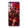 Чехол для телефона Genshin Impact с аниме для Samsung Galaxy A52 A50 A70 A30 A40 A20E A10S A20S A02S A04s A12 A22 A32 A72 5G, прозрачный чехол