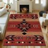 Племенной ковер в юго-западном стиле, Ацтекский деревенский ковер, Машинная стирка, Геометрический ковер, Нескользящий ковер для пола в помещении, для спальни, гостиной