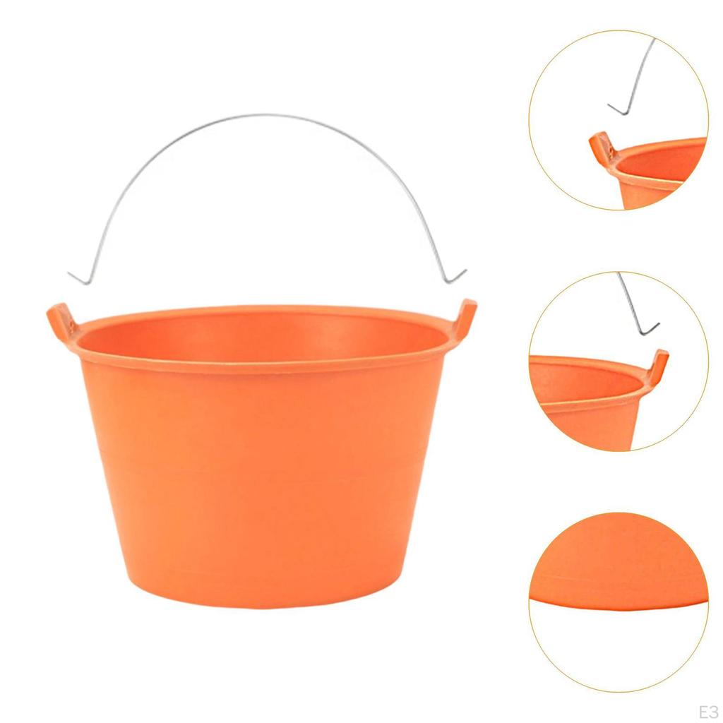 Cement Bucket Anti Fall Pail Container Planting