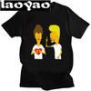 Beavis and Butthead BB Newest TShirt for Unisex Around The Christmas Tree Round Collar Basic Distinctive Birthday Gift Tops