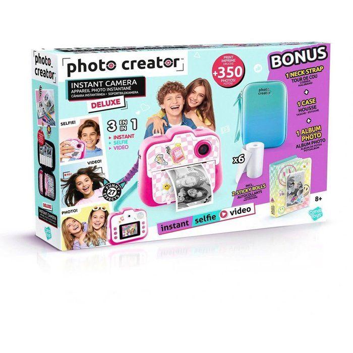 Canal Toys - Photo Creator - Appareil Photo Enfant 3 en 1-8 Ans+ - CLK114