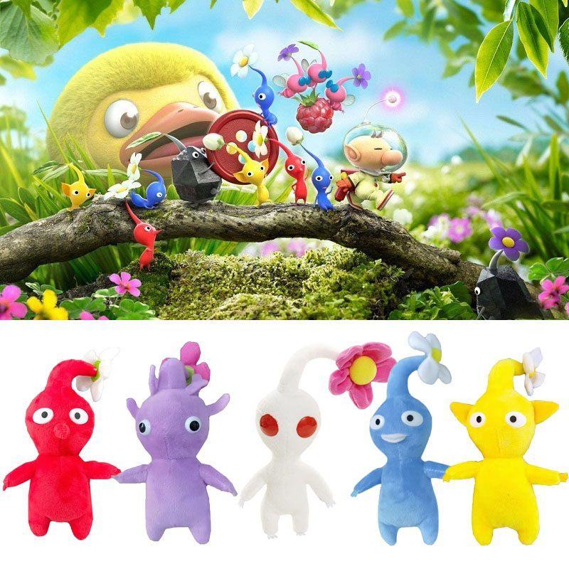 Charming Game Pikmin Plush Toy 15cm Delightful Soft Stuffed Doll For Collectors