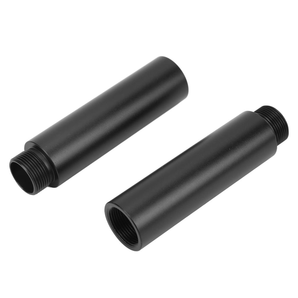 2pcs Mic Holder Extension Rod Set Adjustable Length Durable Microphone Holder Upgrade Parts