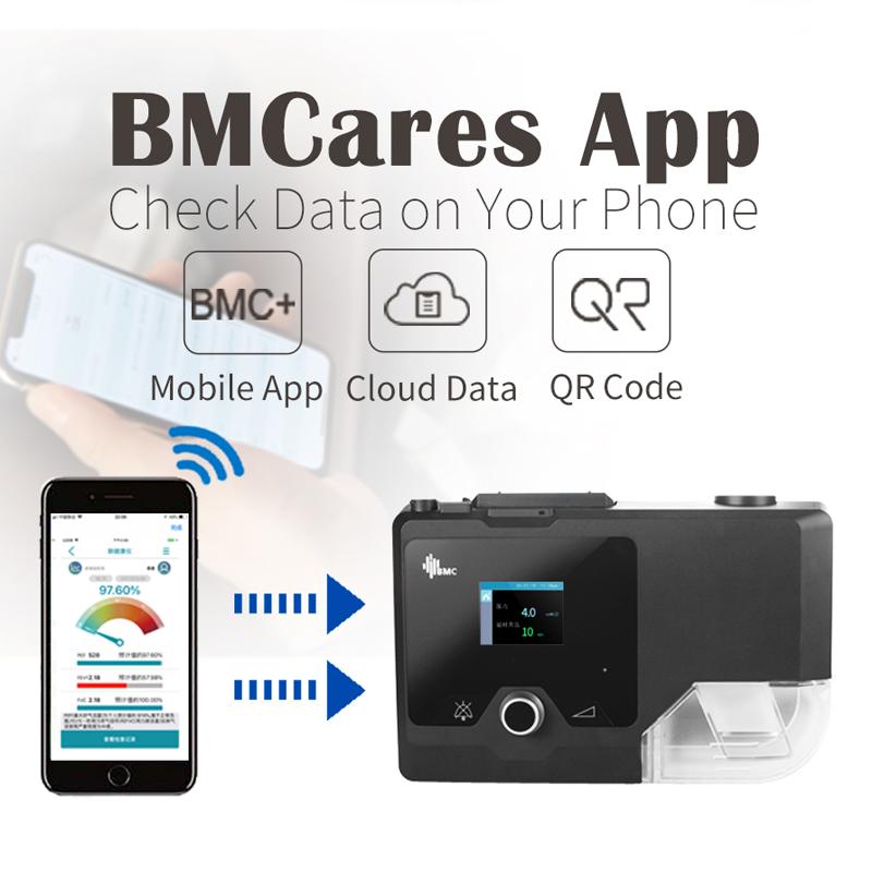 BMC health CPAP Auto CPAP G2S C20 Портативная легкая машина CPAP для сна, храпа, апноэ с бесплатной маской-увлажнителем