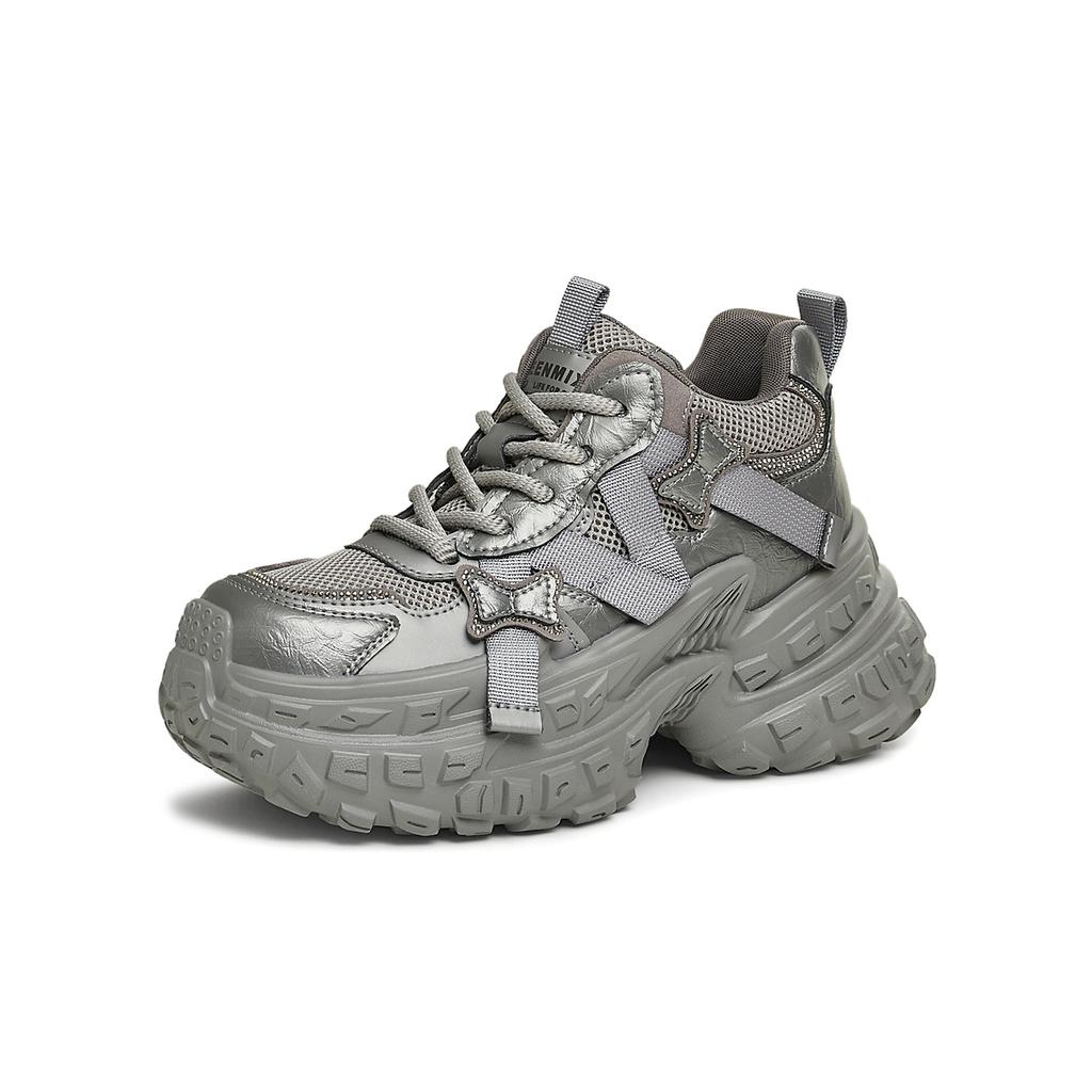 Tianmei Yi 2024 Winter New Fashionable, Casual, Versatile Retro Female Dad Shoes KG058DM4
