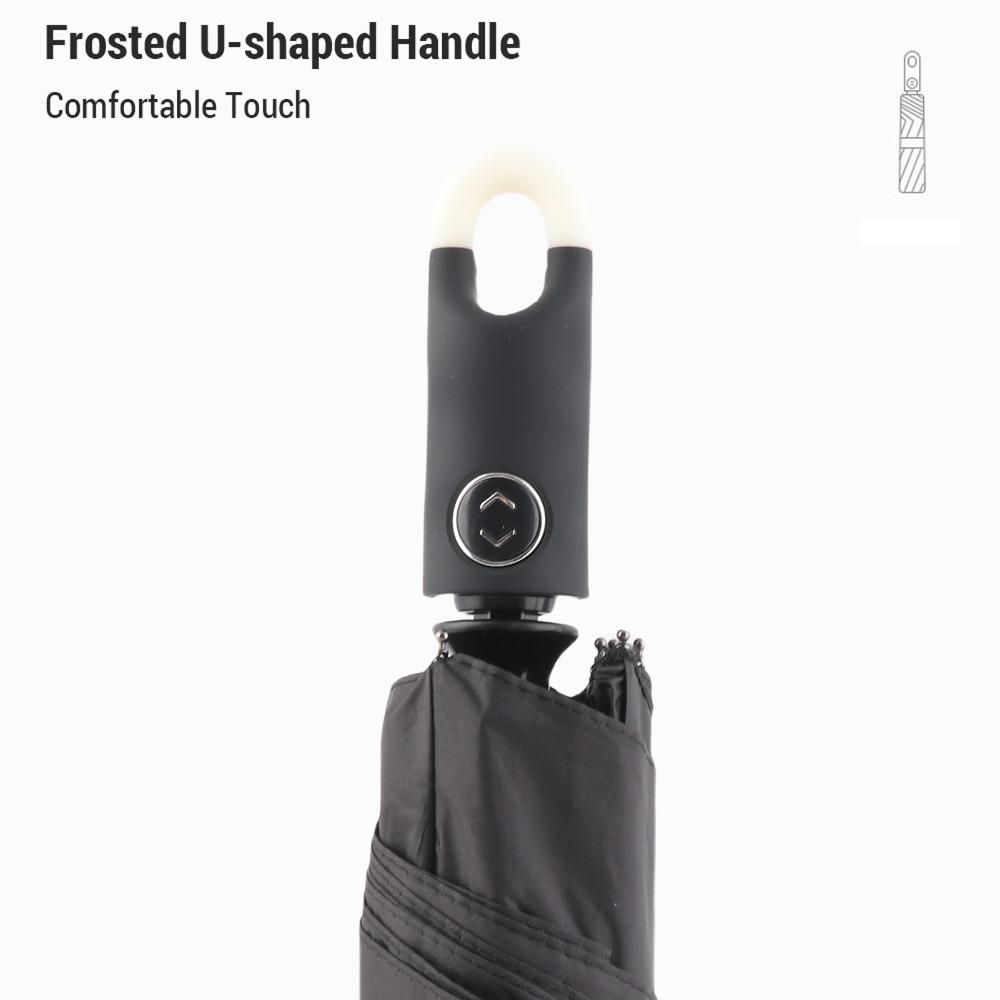 Lightweight Automatic Umbrella 3-Folding Compact Umbrella Travel Umbrella  for Men and Women