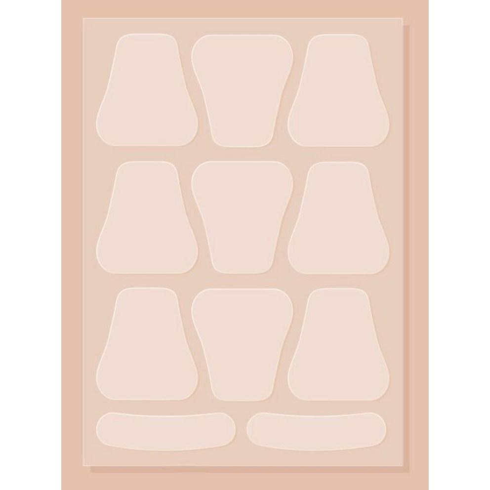 Патч Vitahalo для разглаживания морщин на лбу (Клинически протестировано), 55 пластырей, 1 упаковка