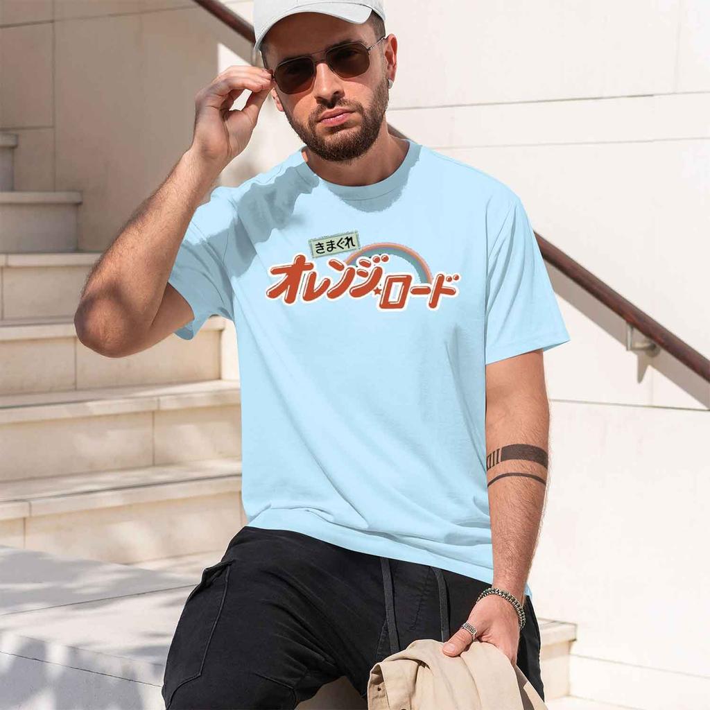 Kimagure Orange Road Tshirt Kawaii Clothes Qukying Unisex Out Shirt 2026 New Model Shortsleeve Crewneck Tshirt Classic Casual M