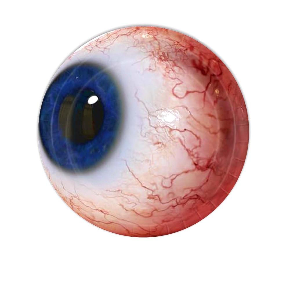 Plates Eyeballs Disposable Tableware Napkin Halloween Party Dinnerware Party Accessories