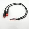 2 3 4 5 6 Pin Electric Bicycle Butt Joint Plug Connector Wiring Line Scooter Brake M8 Cable Signal Connecting Sensor 20CM