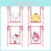 Очаровательная ПВХ фигурка My Melody, качели, милый топпер для торта, коллекционная фигурка-сюрприз