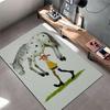 Girl Lifting Spotted Horse Pattern suitable as a non-slip mat for the living room or bedroom sofa