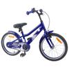 Kids  Bicycle 18 Inch for Ages 5 7 Dark Blue